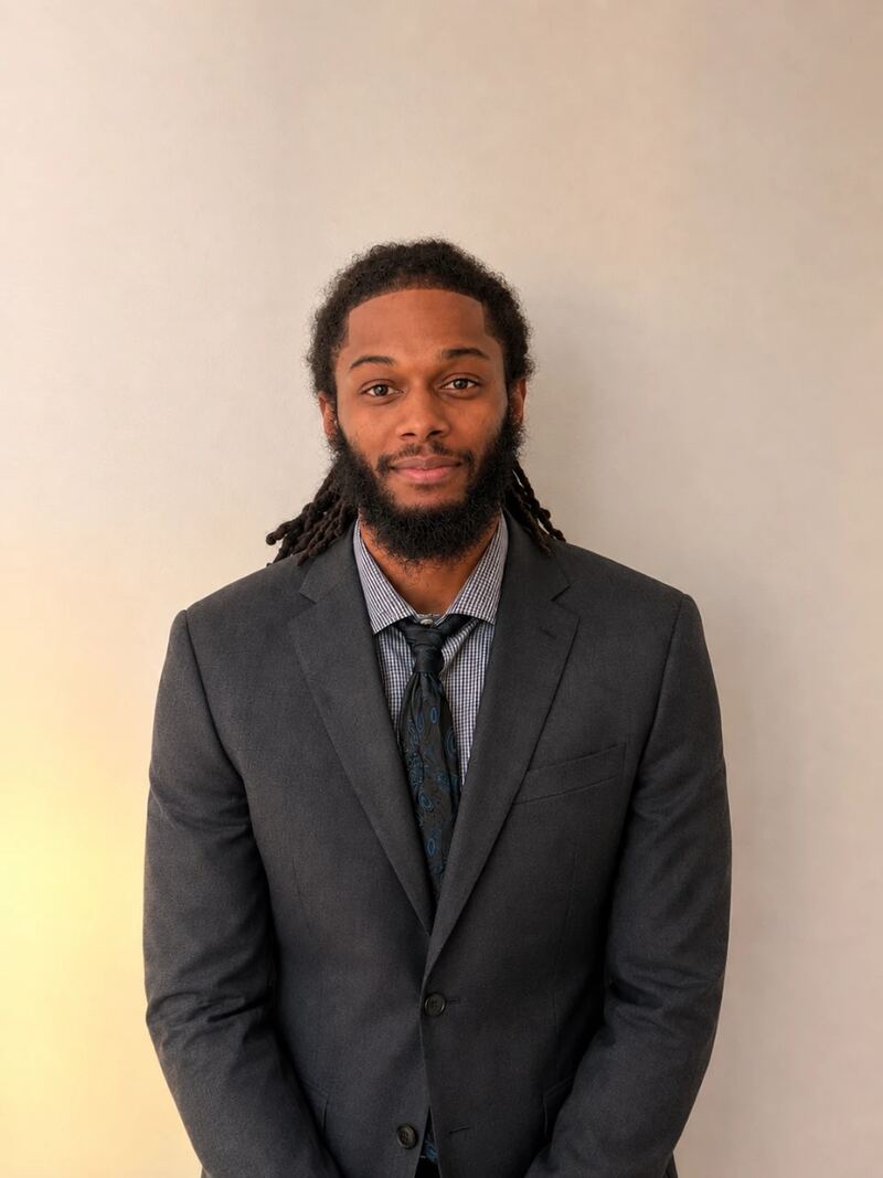 Portrait of Devonte Washington, Entry Level Event Assistant