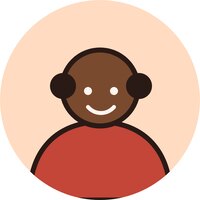 Illustrated portrait representing a Coral Partners campaign manager