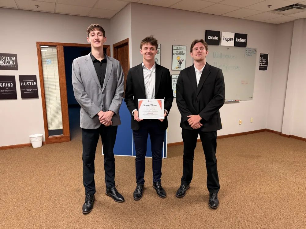Team members recognised with an achievement award
