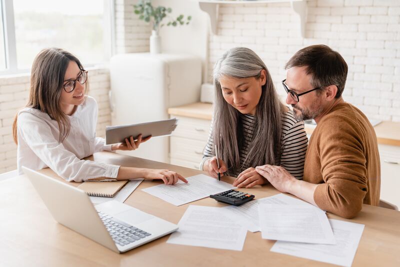 Direct sales representative with two clients