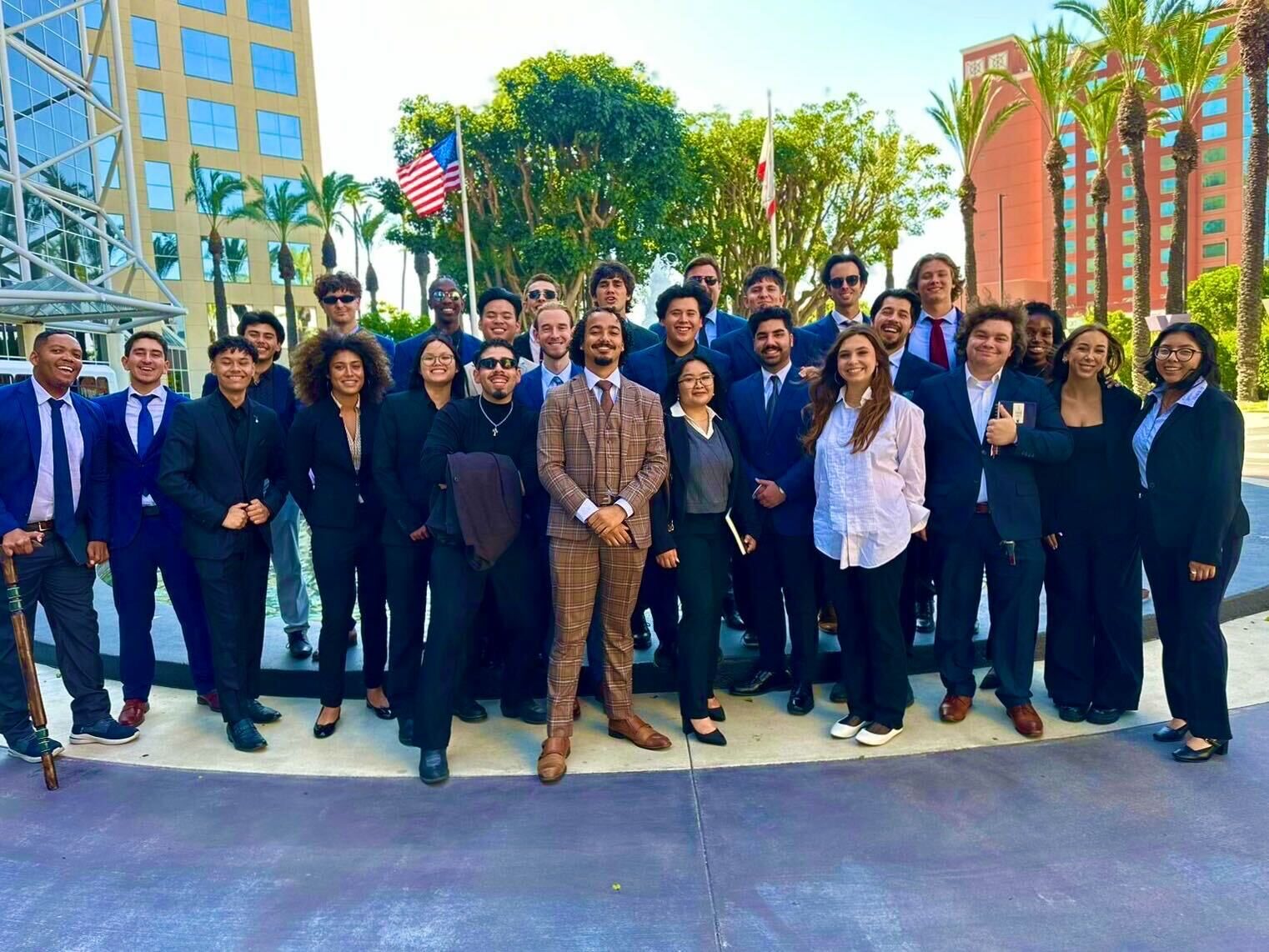 The Lone Star Acquisitions team outside a client event