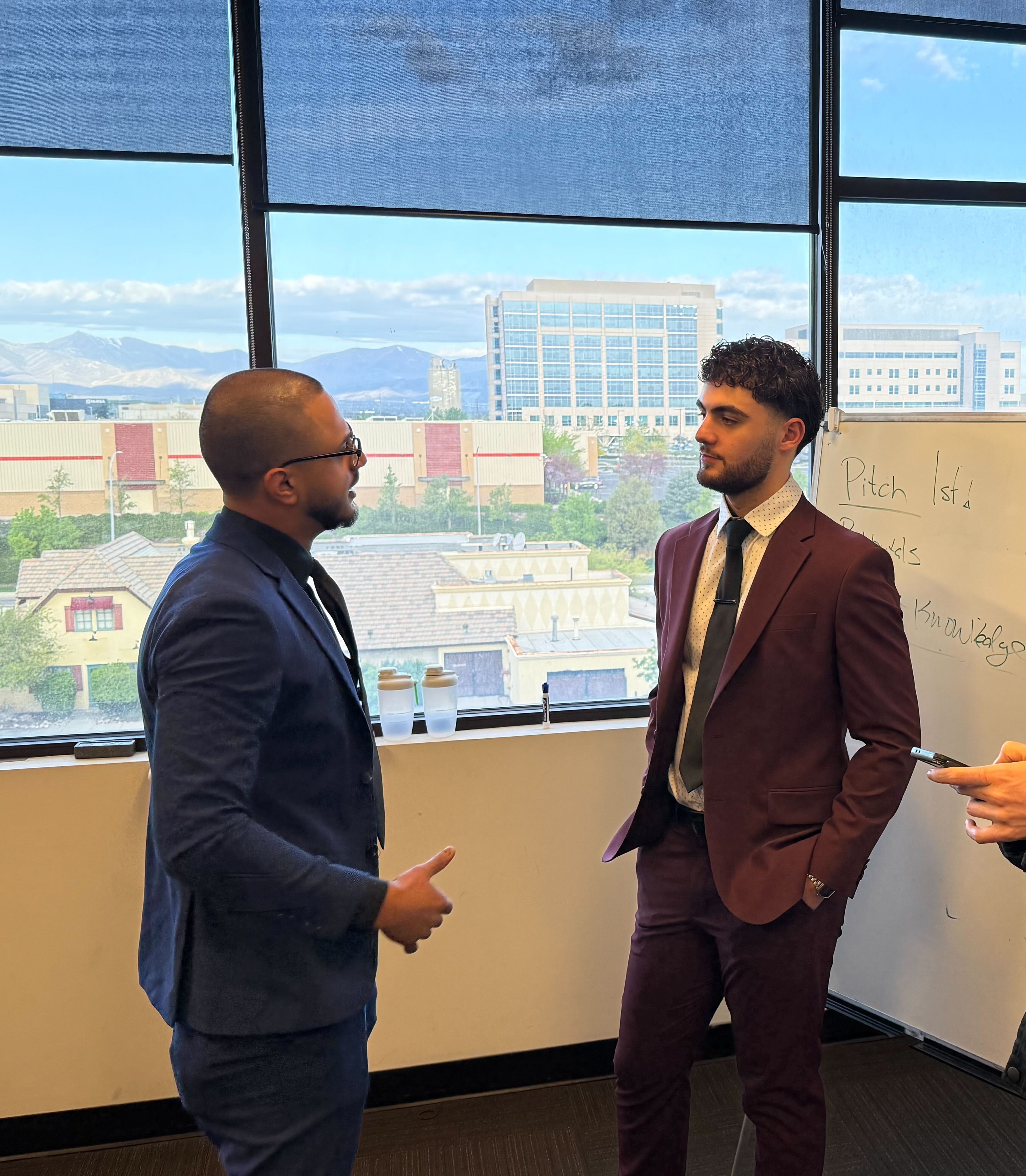 Maximize Global professionals in a training and development session