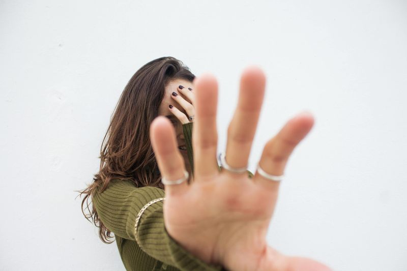 introvert woman