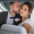 Events and wedding transportation service icon