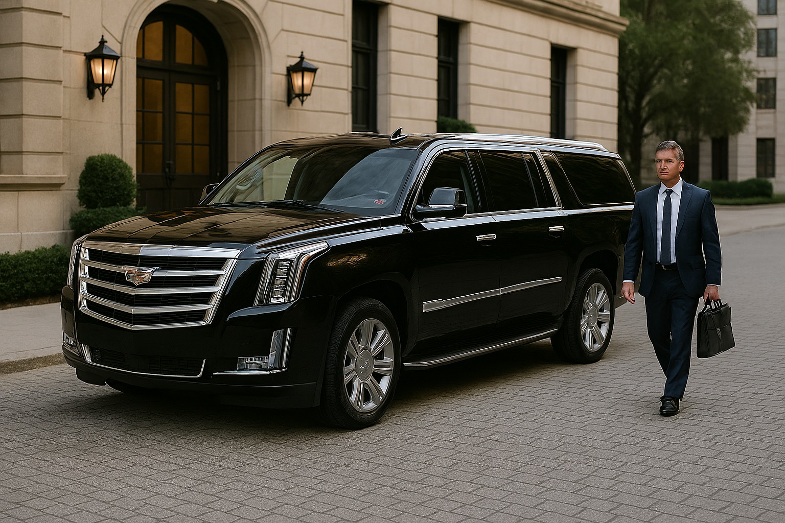 Cadillac Escalade used for executive and corporate car service