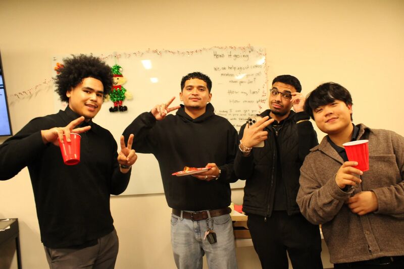 Smiling Sora Acquisitions team members celebrating together